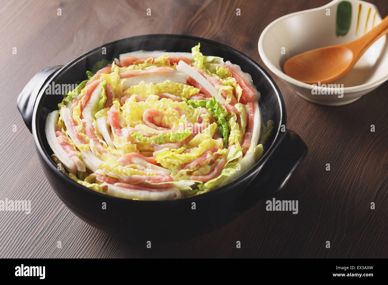 Japanese style casserole Stock Photo Alamy