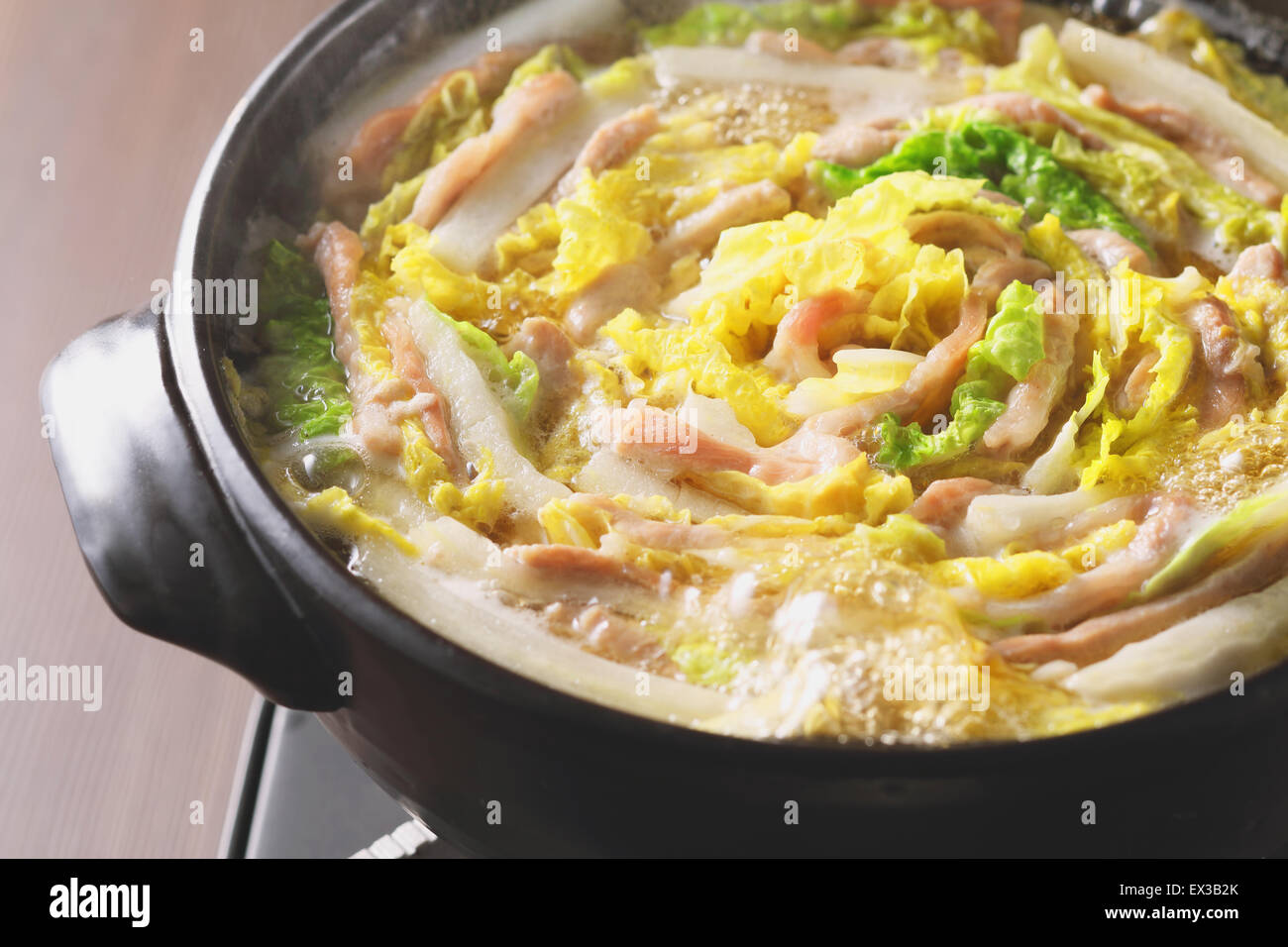 Japanese style casserole Stock Photo Alamy