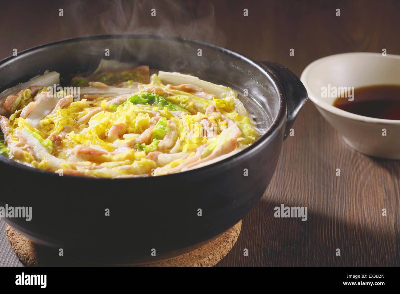 Japanese style casserole Stock Photo Alamy
