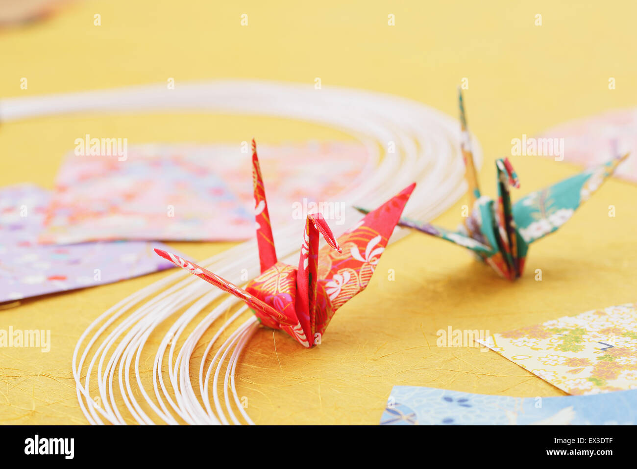Japanese paper and accessories Stock Photo - Alamy