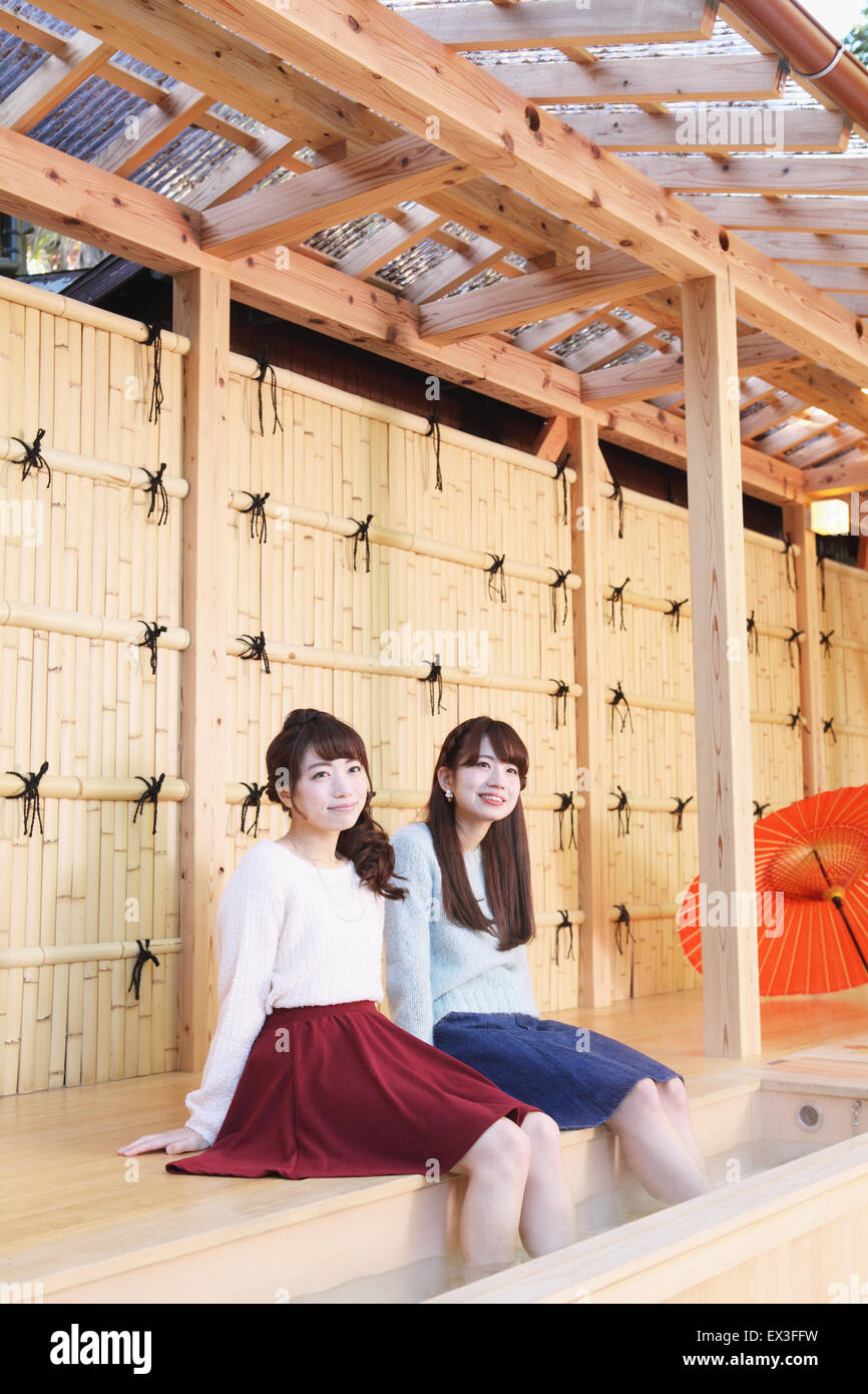 Woman Hot Spa Japan High Resolution Stock Photography and Images Alamy