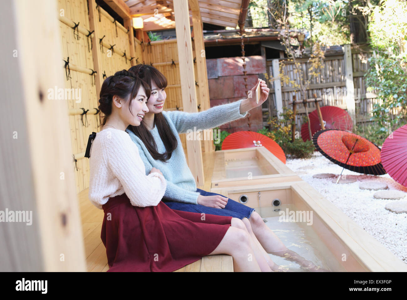 Japanese Foot Bath Stock Photos & Japanese Foot Bath Stock Images Alamy