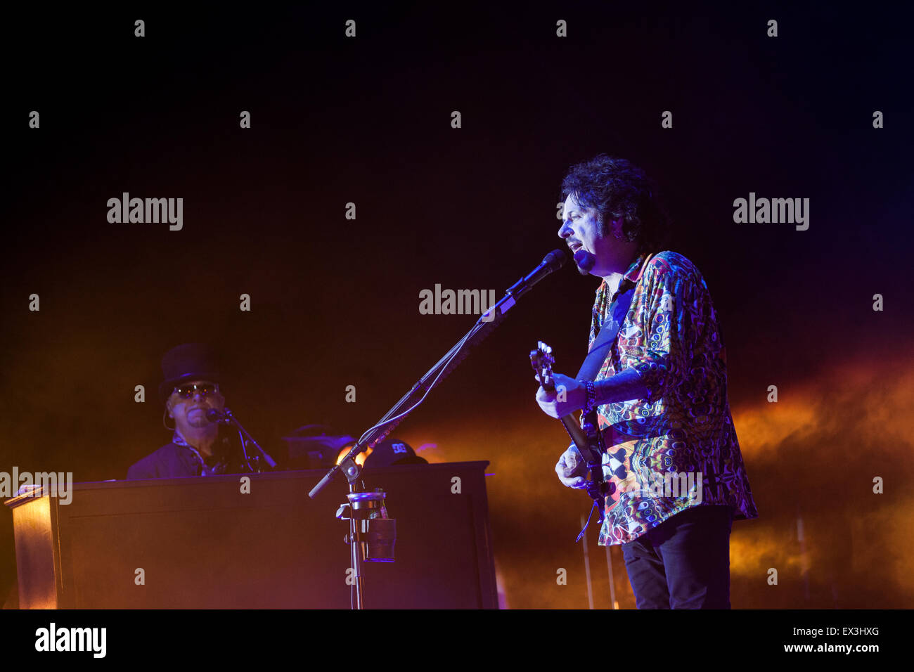 American rock band Toto during concert in Ljubljana Stock Photo