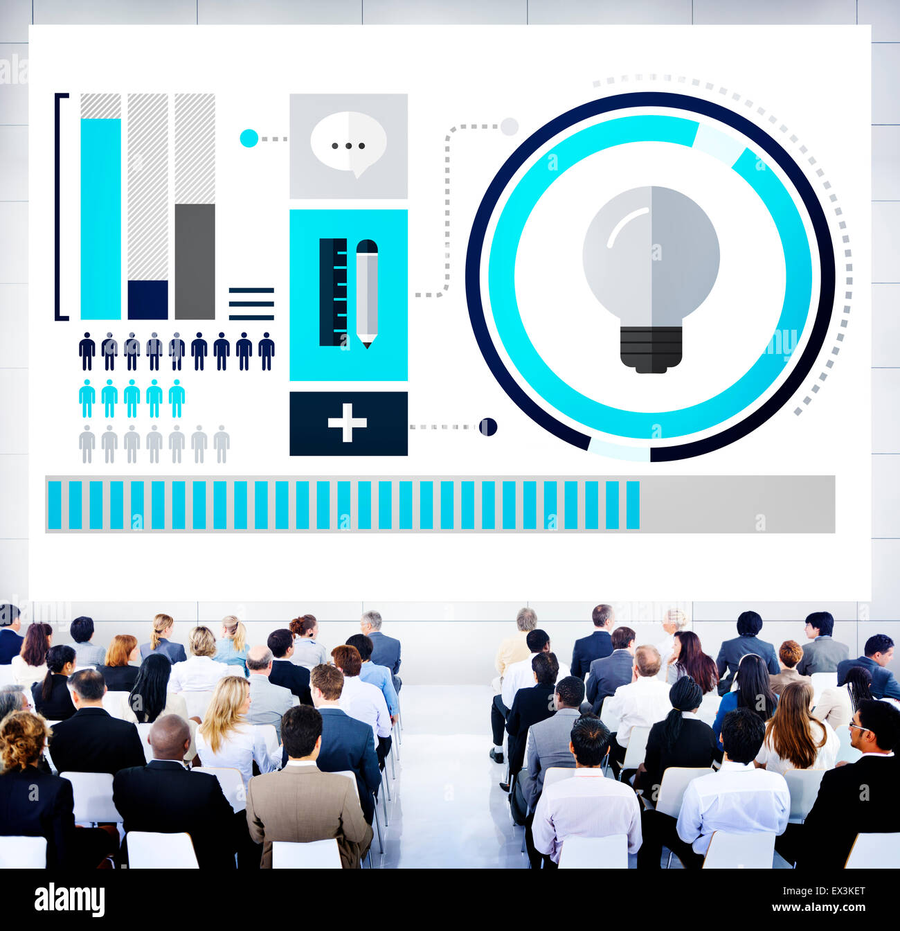 Ideas Innovation Creativity Knowledge Inspiration Vision Concept Stock ...