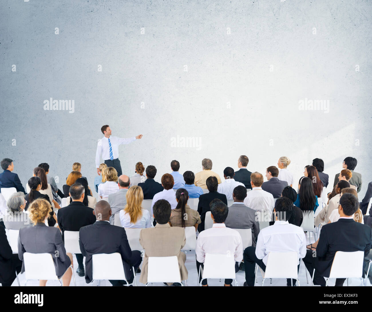 Business People Seminar Conference Meeting Presentation Concept Stock ...