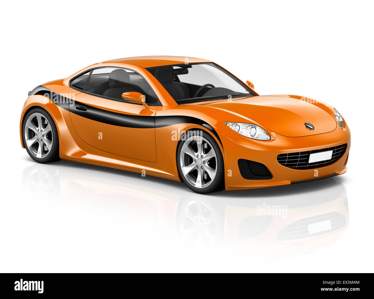 Super Car Elegant Automobile Contemporary Coupe Transportation Concept