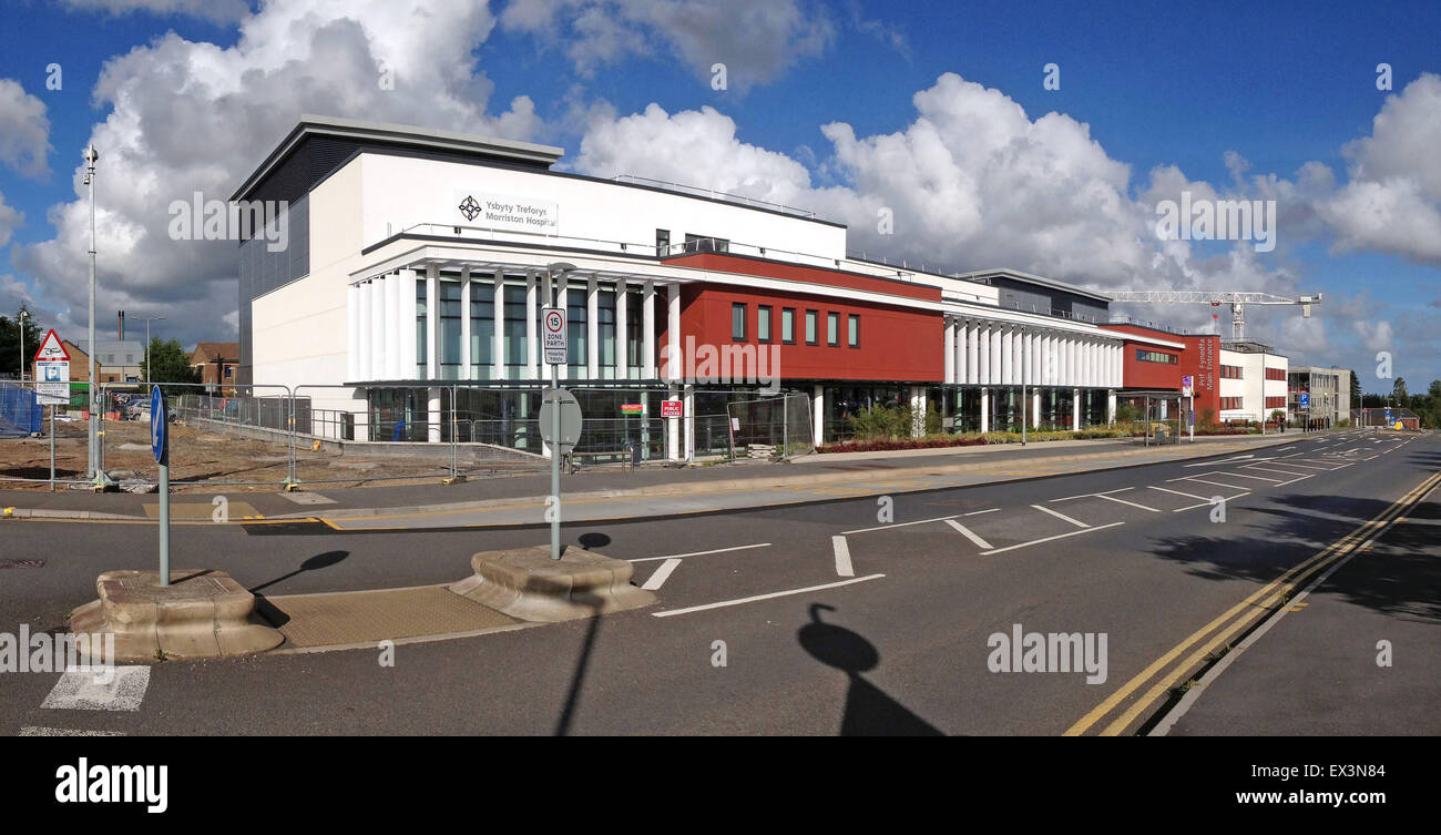 Morriston Hospital in Swansea Stock Photo Alamy