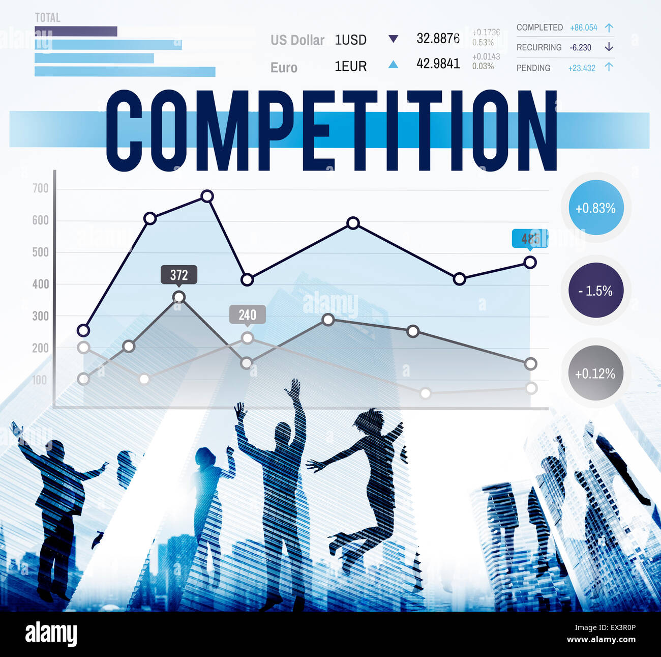 Competition Challenge Strategy Progress Concept Stock Photo Alamy