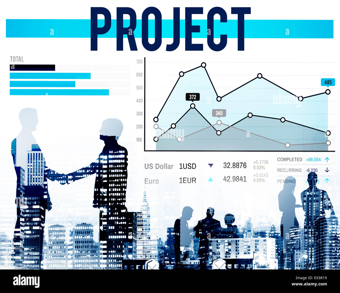Project Enterprise Team Progress Startegy Concept Stock Photo Alamy