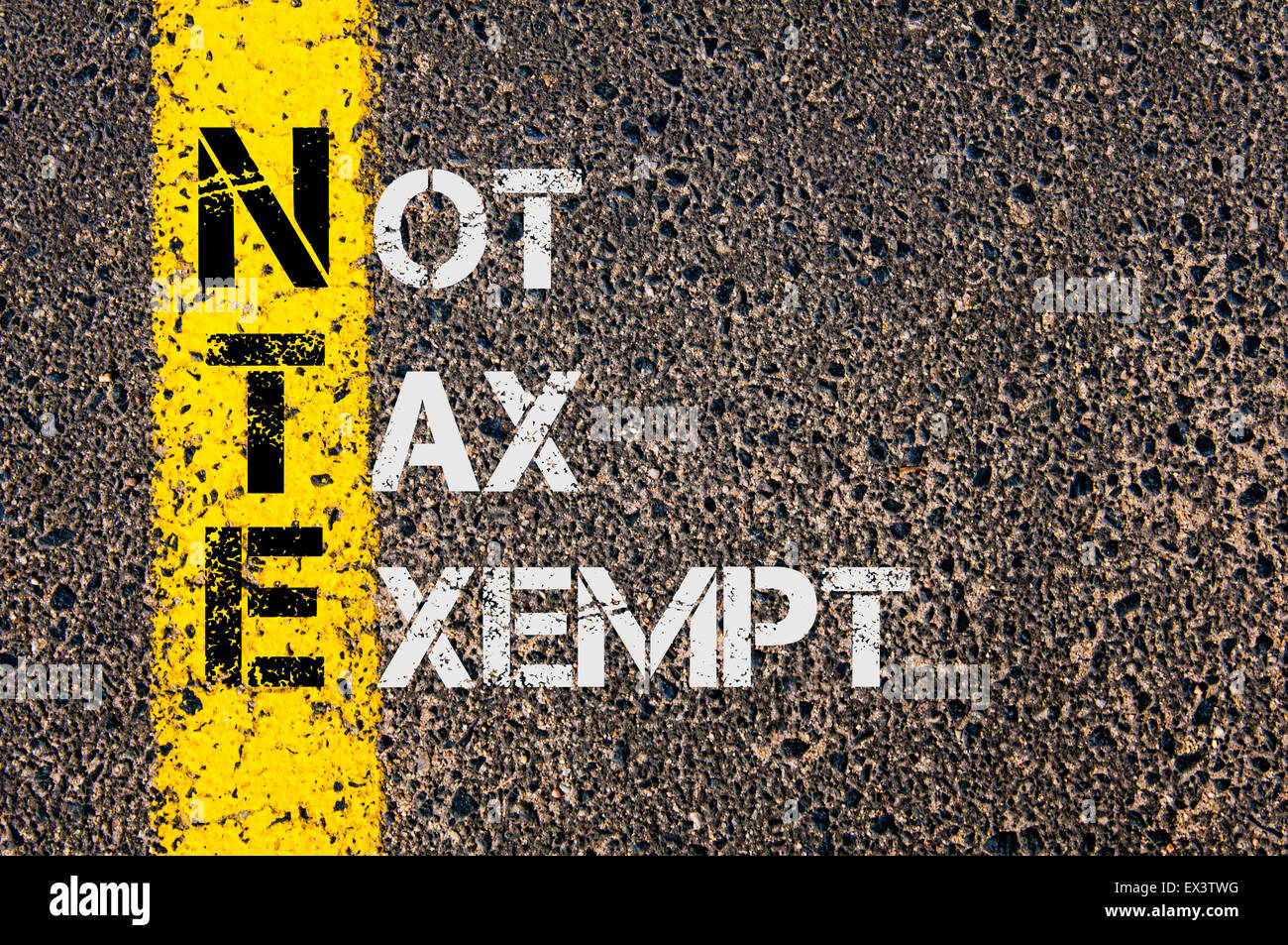 Tax exempt hires stock photography and images Alamy