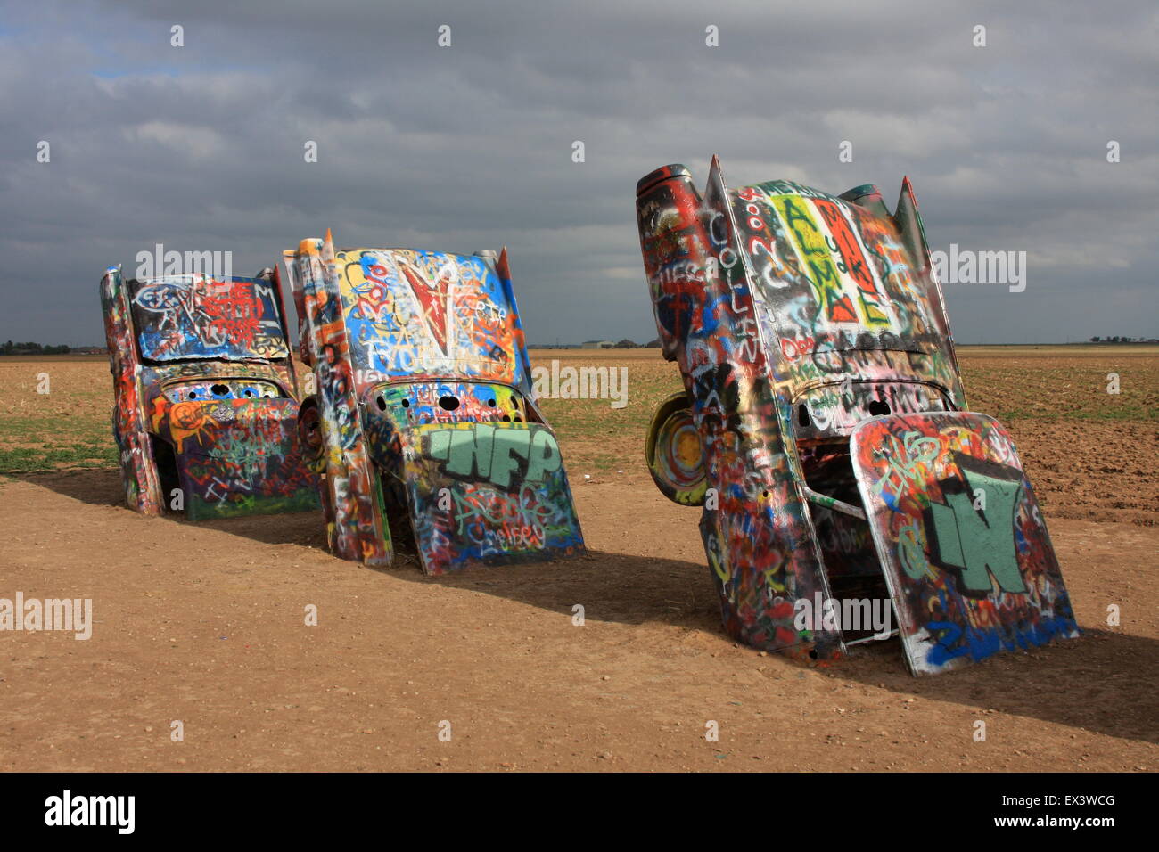 Cadillac ranch amarillo tx hi-res stock photography and images - Alamy