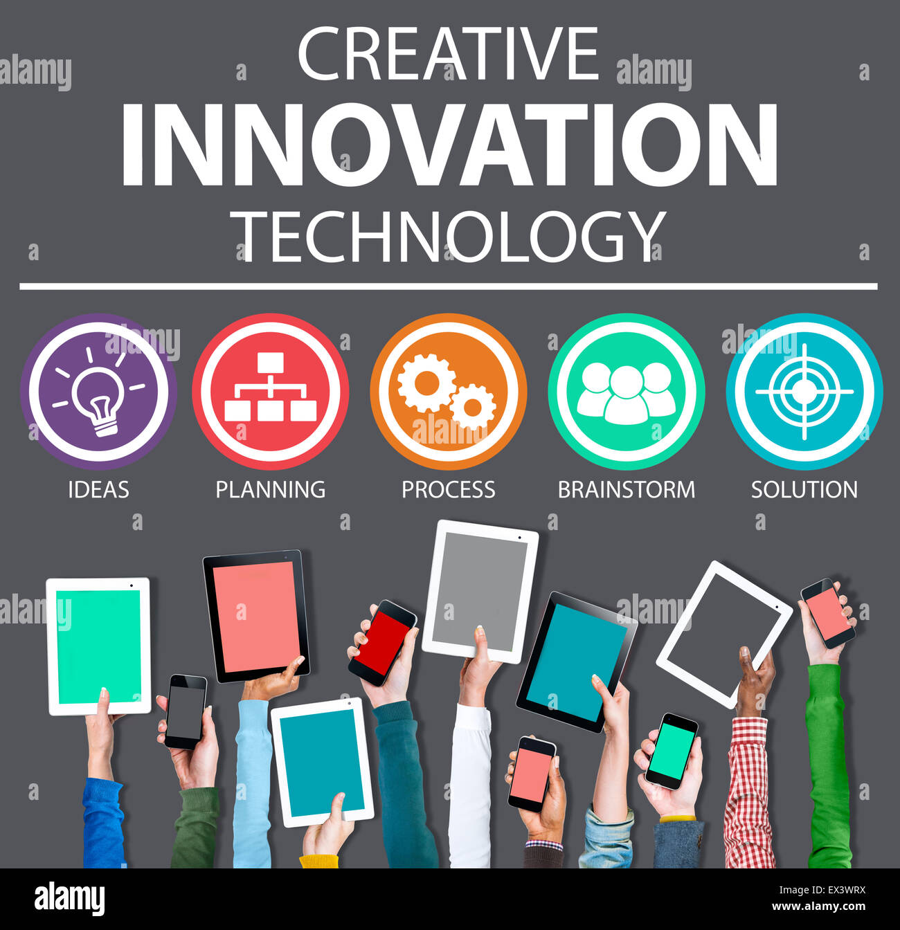 Creative Innovation Technology Ideas Inspiration Concept Stock Photo Alamy