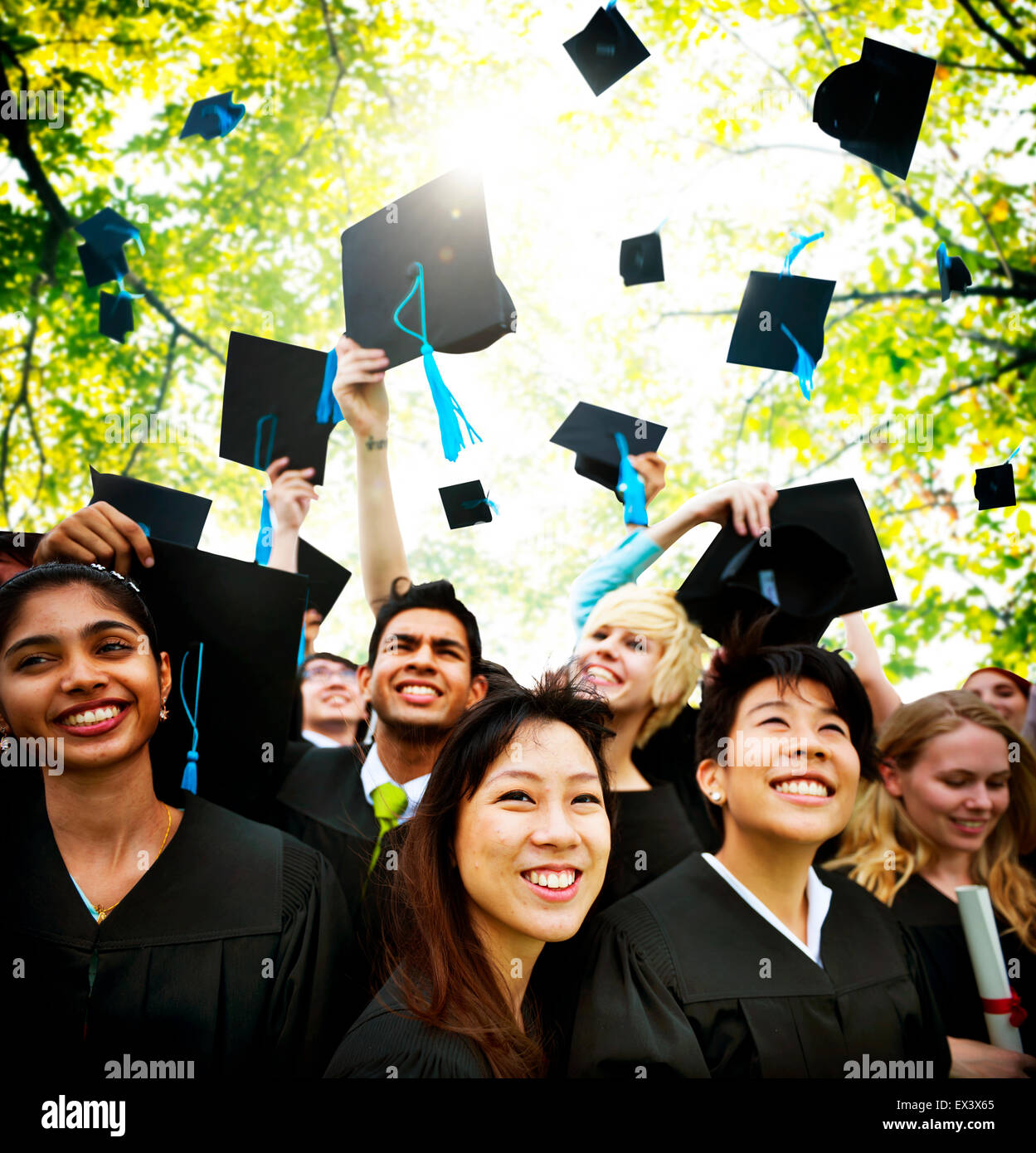 Studies Graduation Graduation Student Commencement University Degree Concept Stock Photo ...