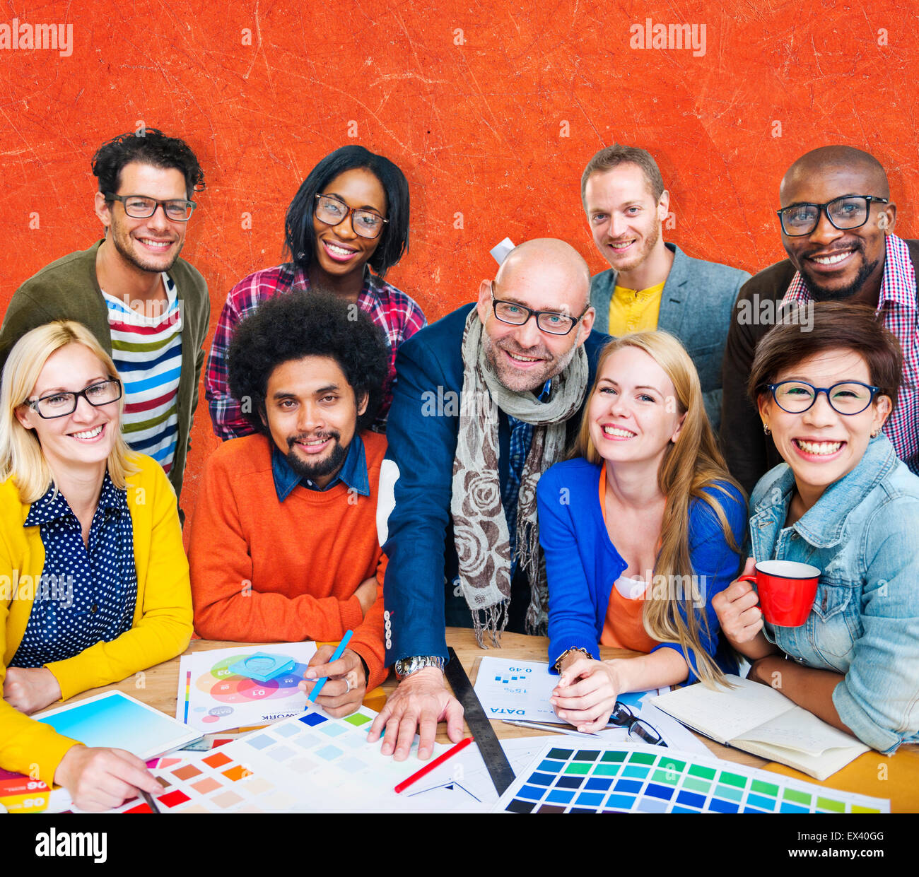 Meeting Corporate Connection Designer Creativity Concept Stock Photo ...