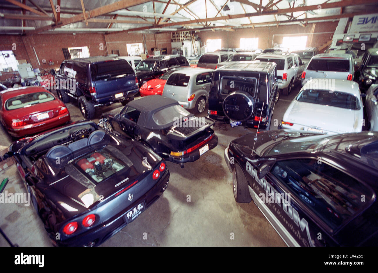 LOS ANGELES, CA APRIL 15 Celebrity cars customized by 310 Motors in