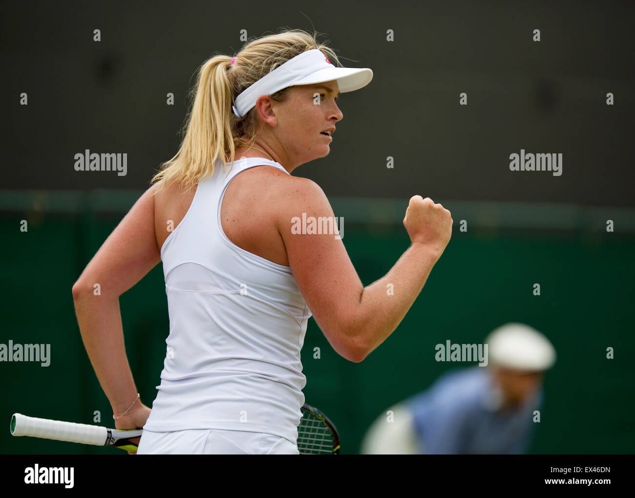 Wimbledon, London, UK. 6th July, 2015. Tennis, Wimbledon, Coco