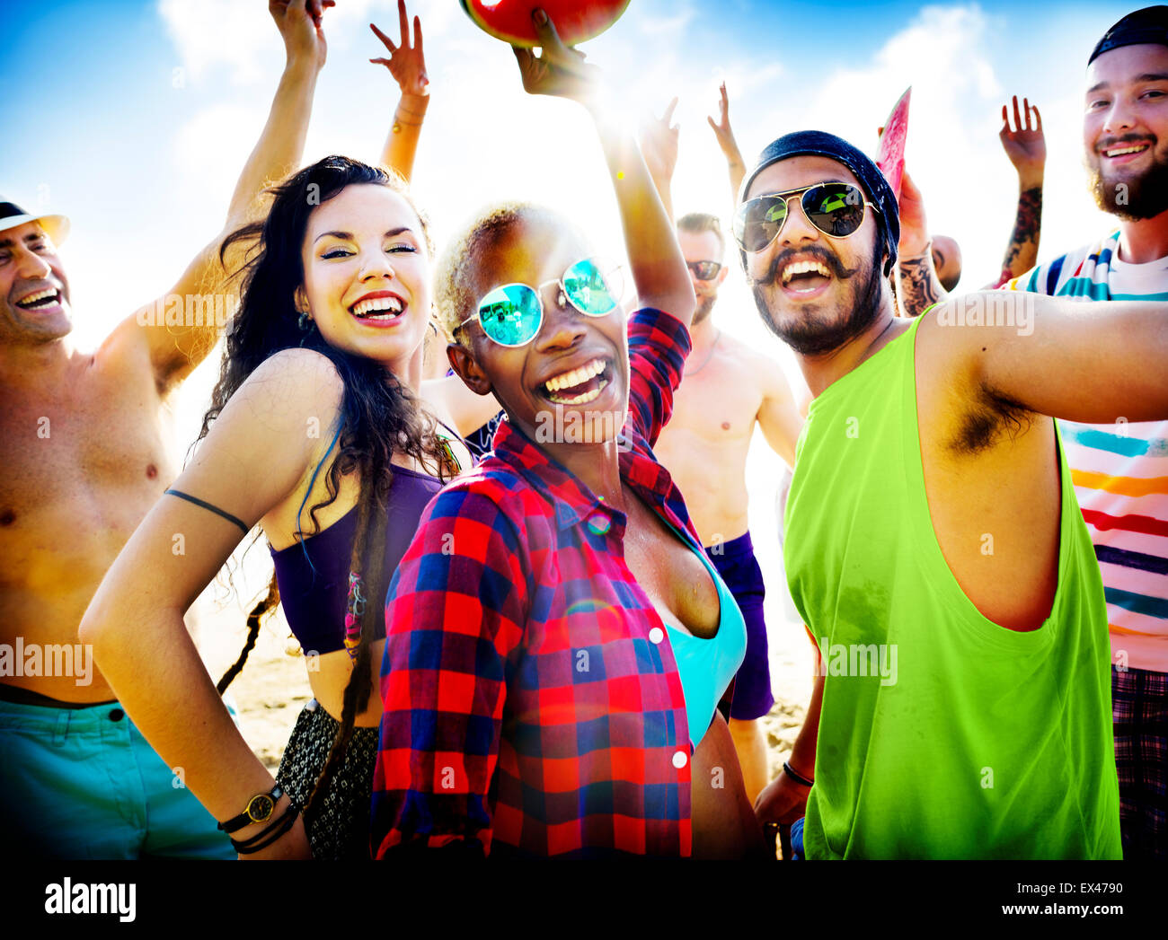 Dancing sun celebration summer hi-res stock photography and images - Alamy