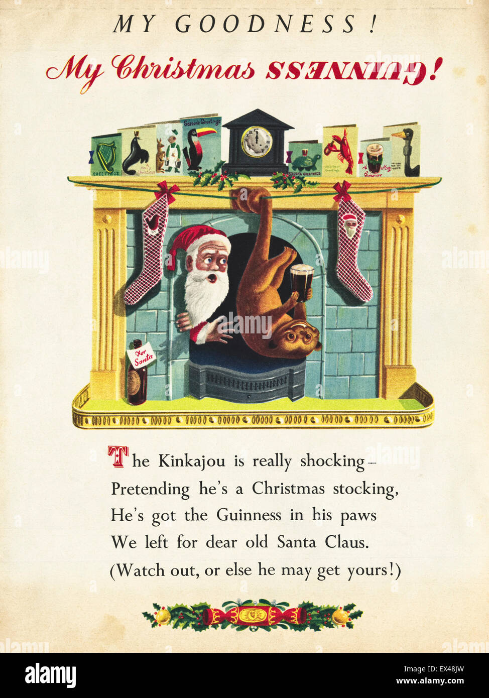 1950 S Christmas Ads Hi Res Stock Photography And Images Alamy