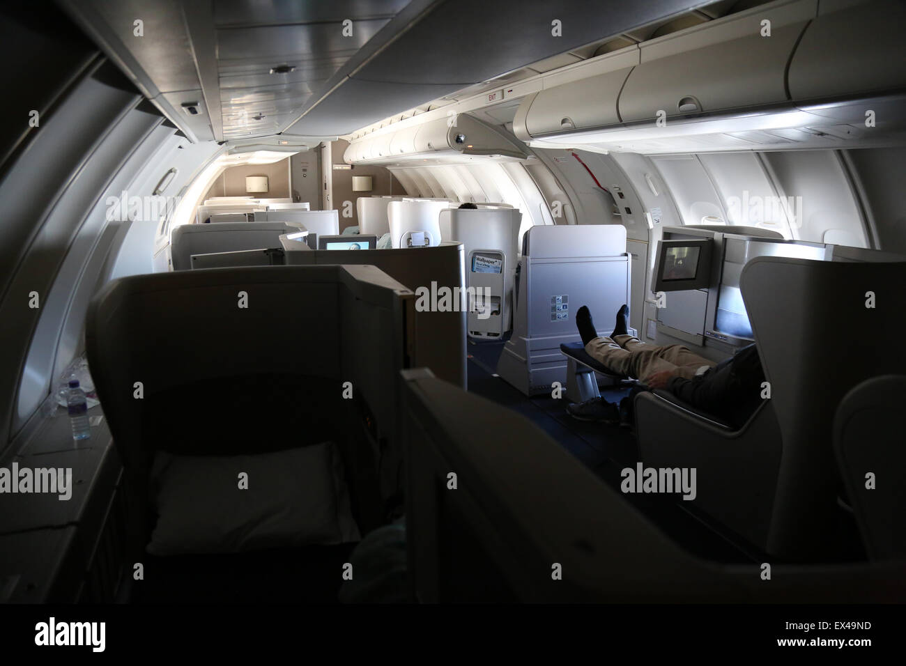 British Airways Business Class 747 Upper Deck