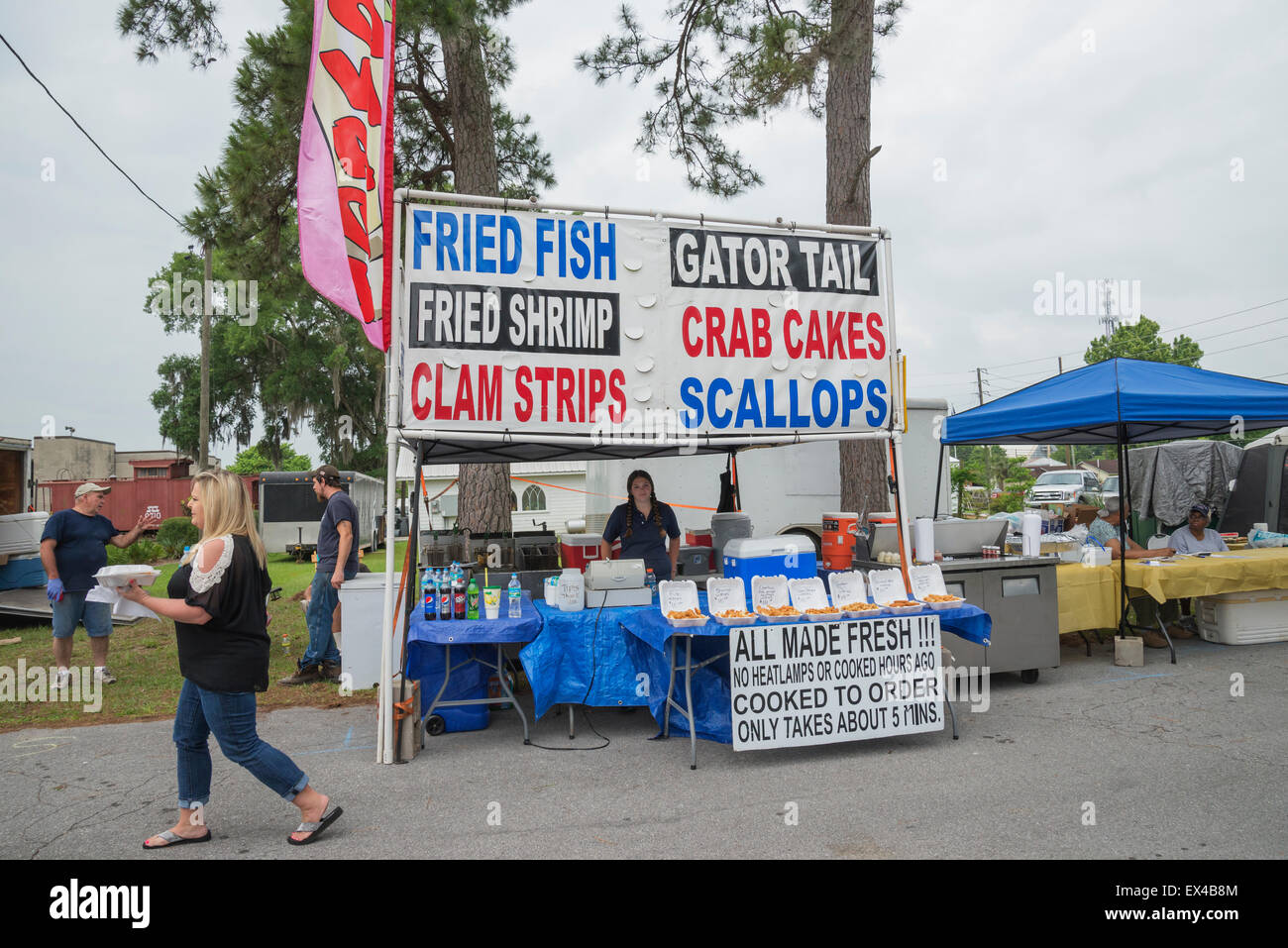 Pioneer Days Festival in the small North Florida town of High Springs