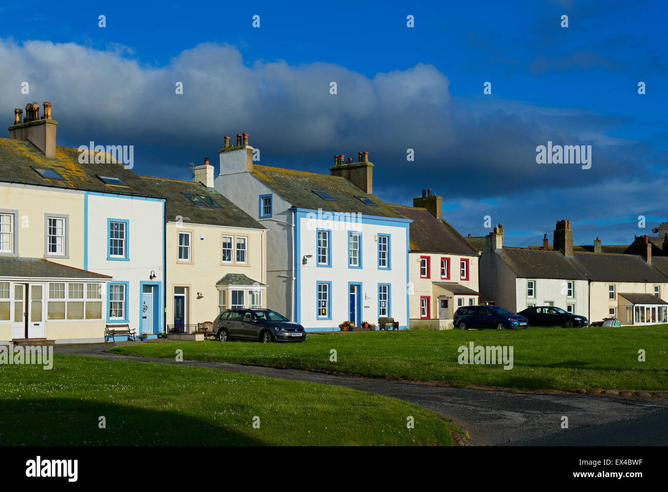 Allonby, West Cumbria, England UK Stock Photo Alamy