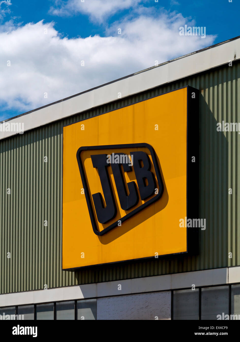Exterior of JCB World Headquarters in Rocester Staffordshire England UK a manufacturer of construction equipment Stock Photo