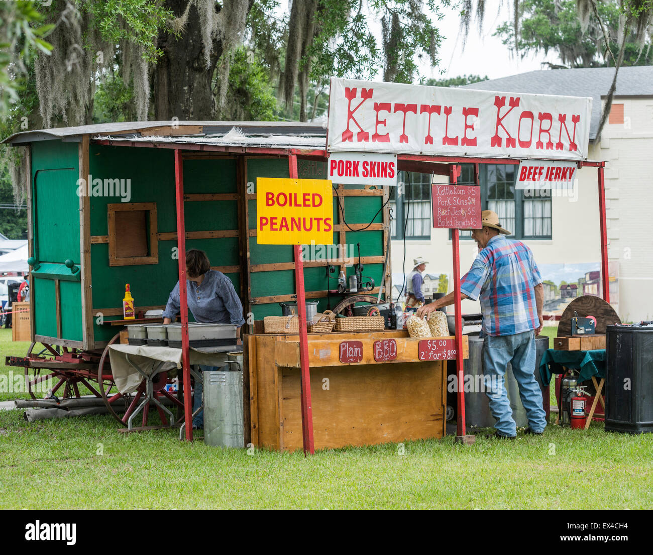 Pioneer Days Festival in the small North Florida town of High Springs