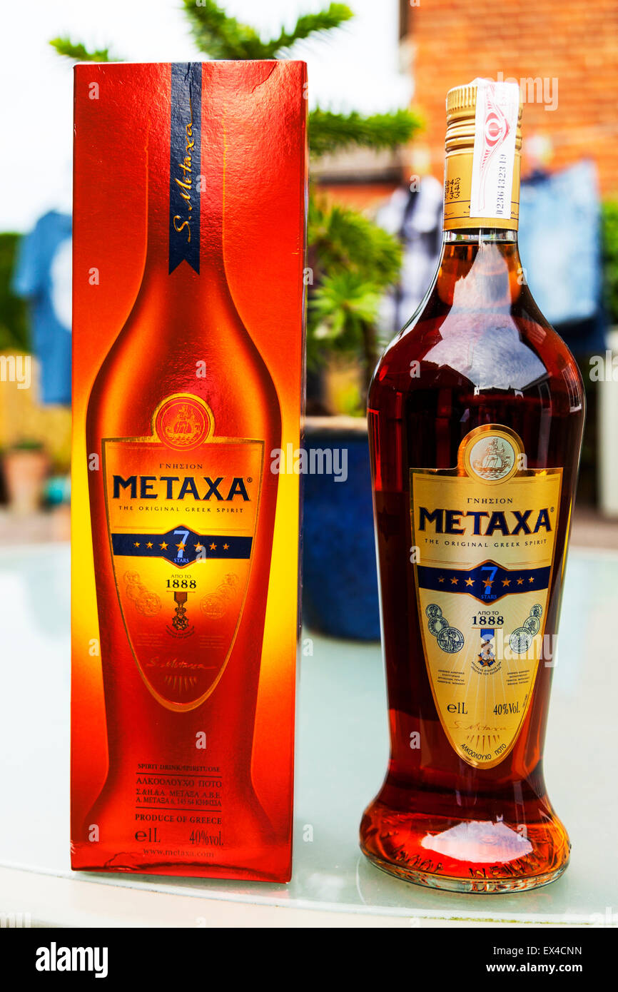 Metaxa brandy hires stock photography and images Alamy
