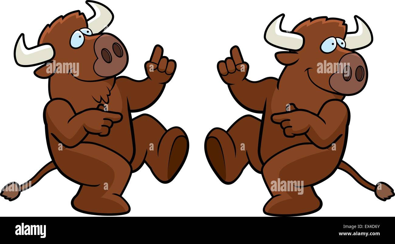 Cartoon buffalo hi-res stock photography and images - Alamy