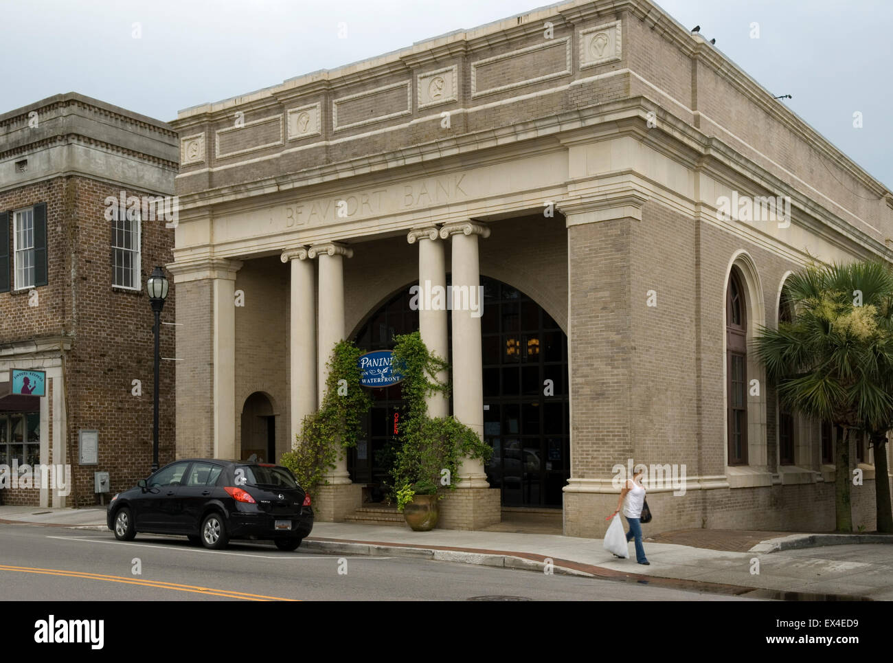Paninis Café Beaufort South Carolina USA Stock Photo Alamy