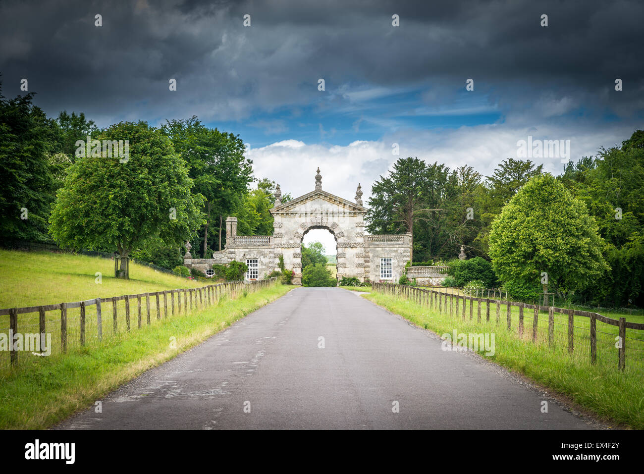 The Arch, Fonthill Estate, Wiltshire, UK Stock Photo