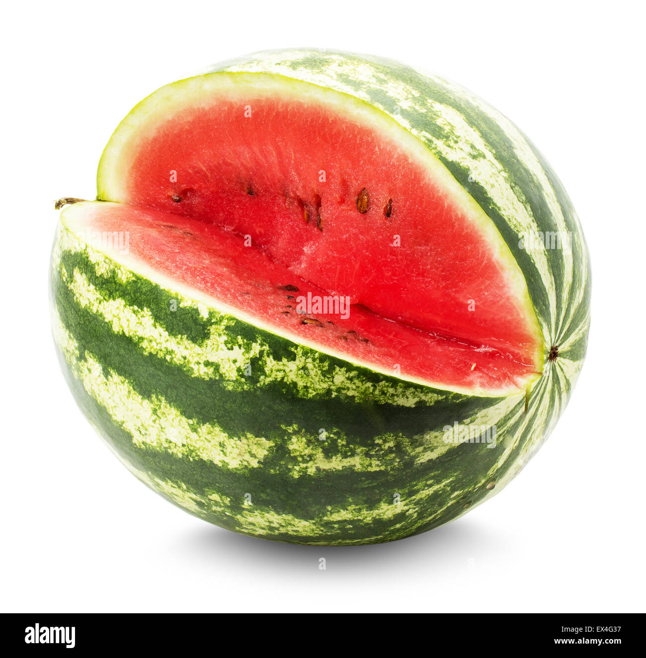 watermelon isolated on the white background Stock Photo - Alamy