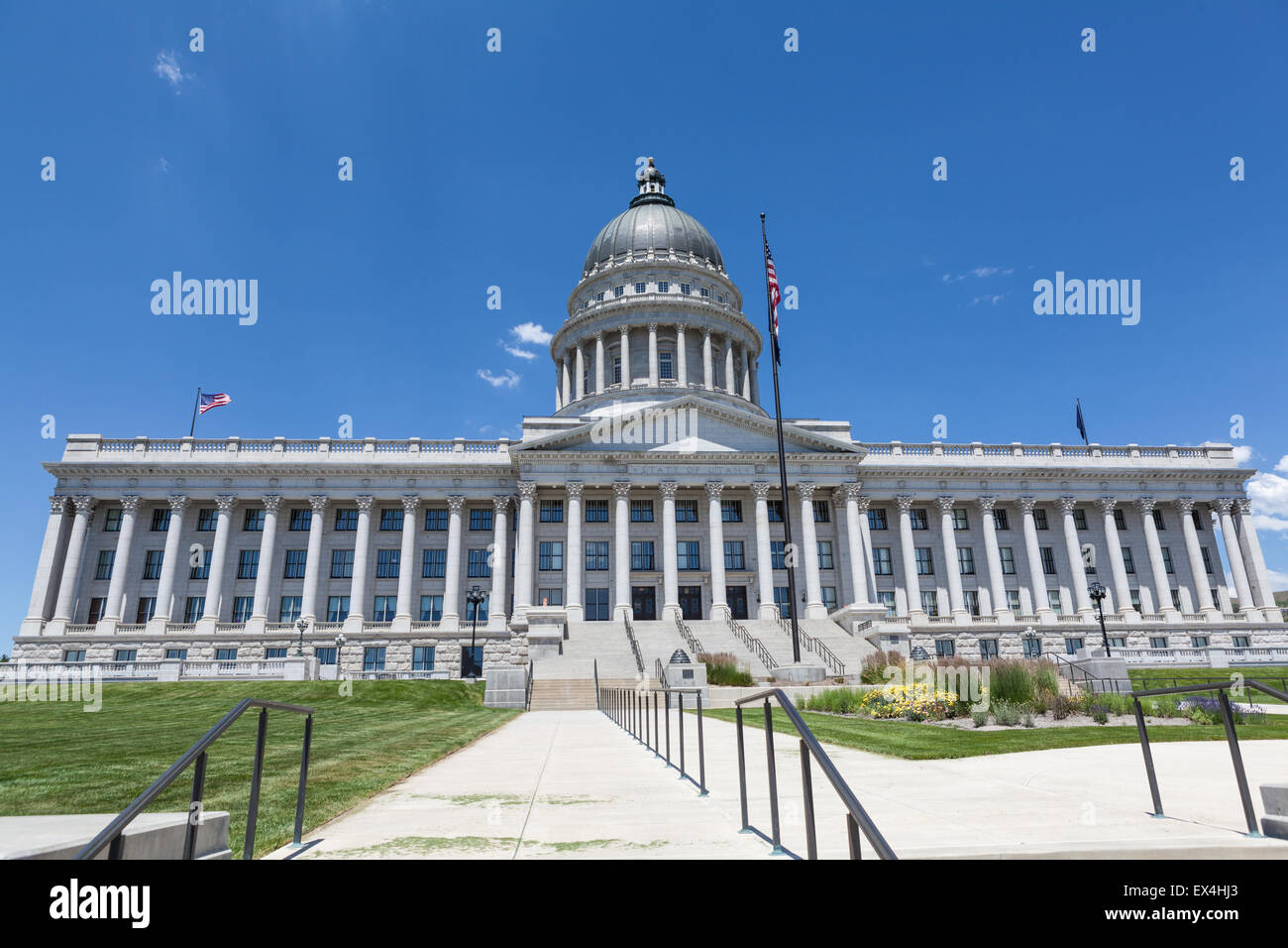 Utah State Capitol Building, Salt Lake City Stock Photo