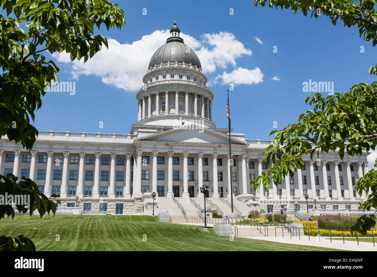 Utah State Capitol Building, Salt Lake City Stock Photo
