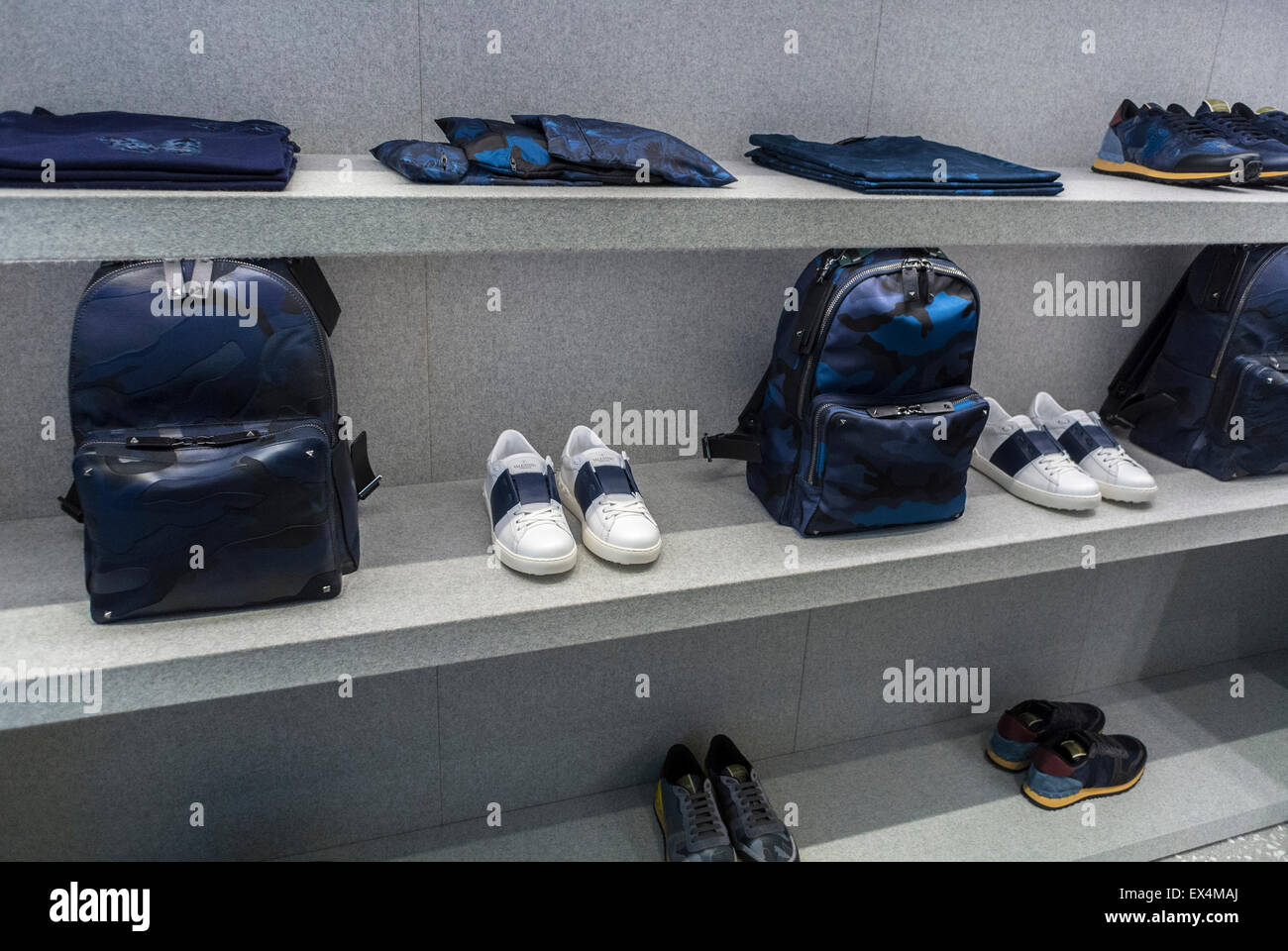 Paris, France, Luxury Clothes Accessories on Display Shelves, Shopping