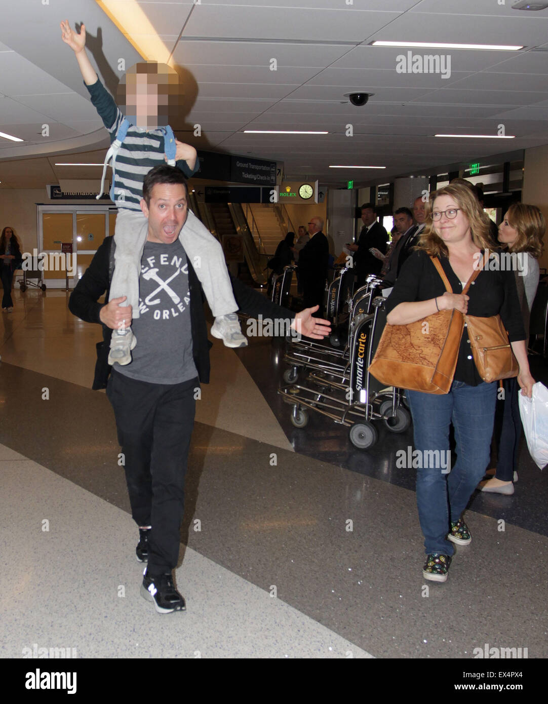 Thomas Lennon soon to be seen in an updated series of The Odd Couple, arrives at Los Angeles