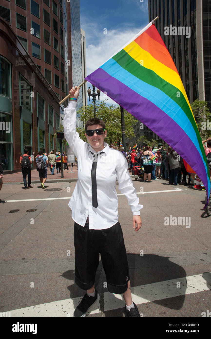 San francisco gay pride parade hi-res stock photography and images - Alamy