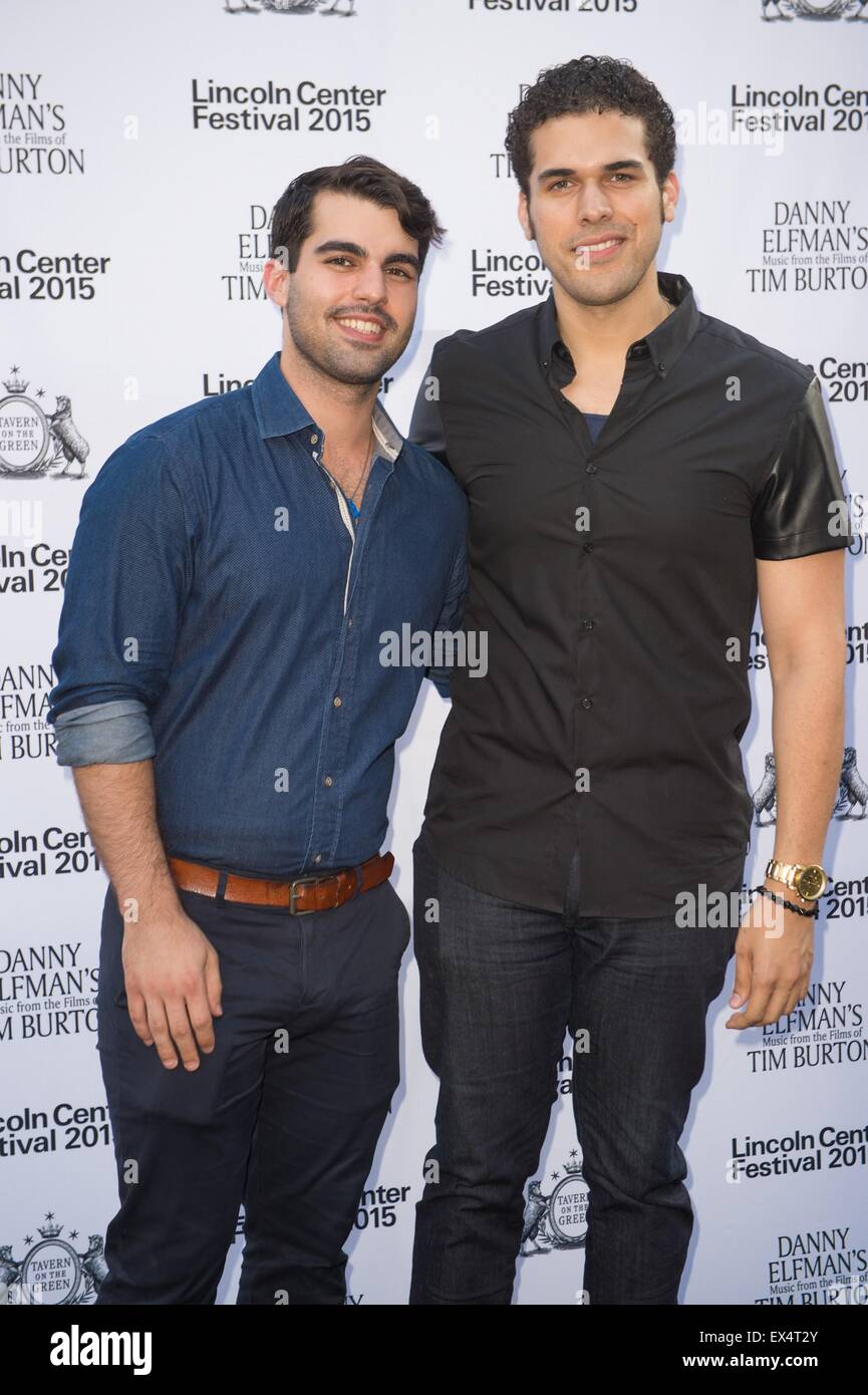New York, NY, USA. 6th July, 2015. Guest, Joel Perez at arrivals for Lincoln Center Festival Opening Night: Danny Elfman's Music from the Films of Tim Burton, Avery Fisher Hall at Lincoln Center, New York, NY July 6, 2015. Credit:  Steven Ferdman/Everett Collection/Alamy Live News Stock Photo