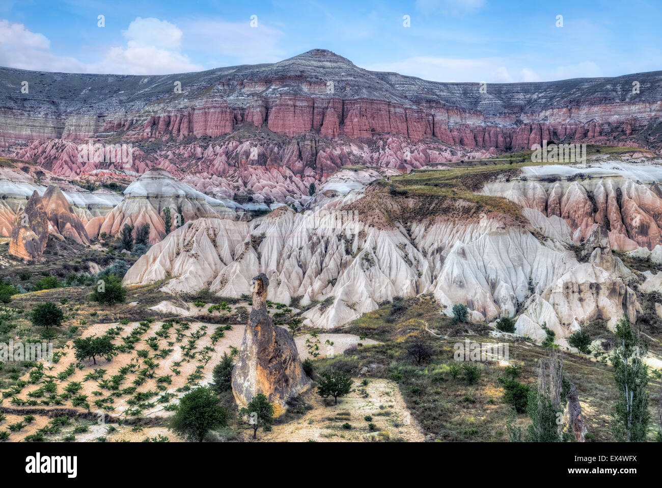 Canyon in Rose Valley, Cappadocia, Turkey Stock Image - Image of