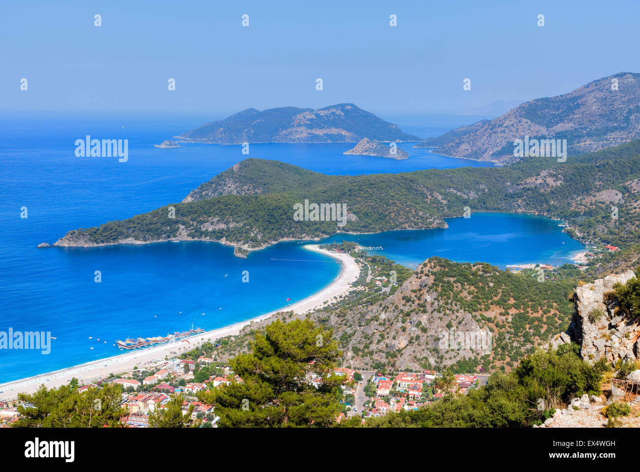 Oeluedeniz, Fethiye, Mugla, Aegean, Turkey Stock Photo