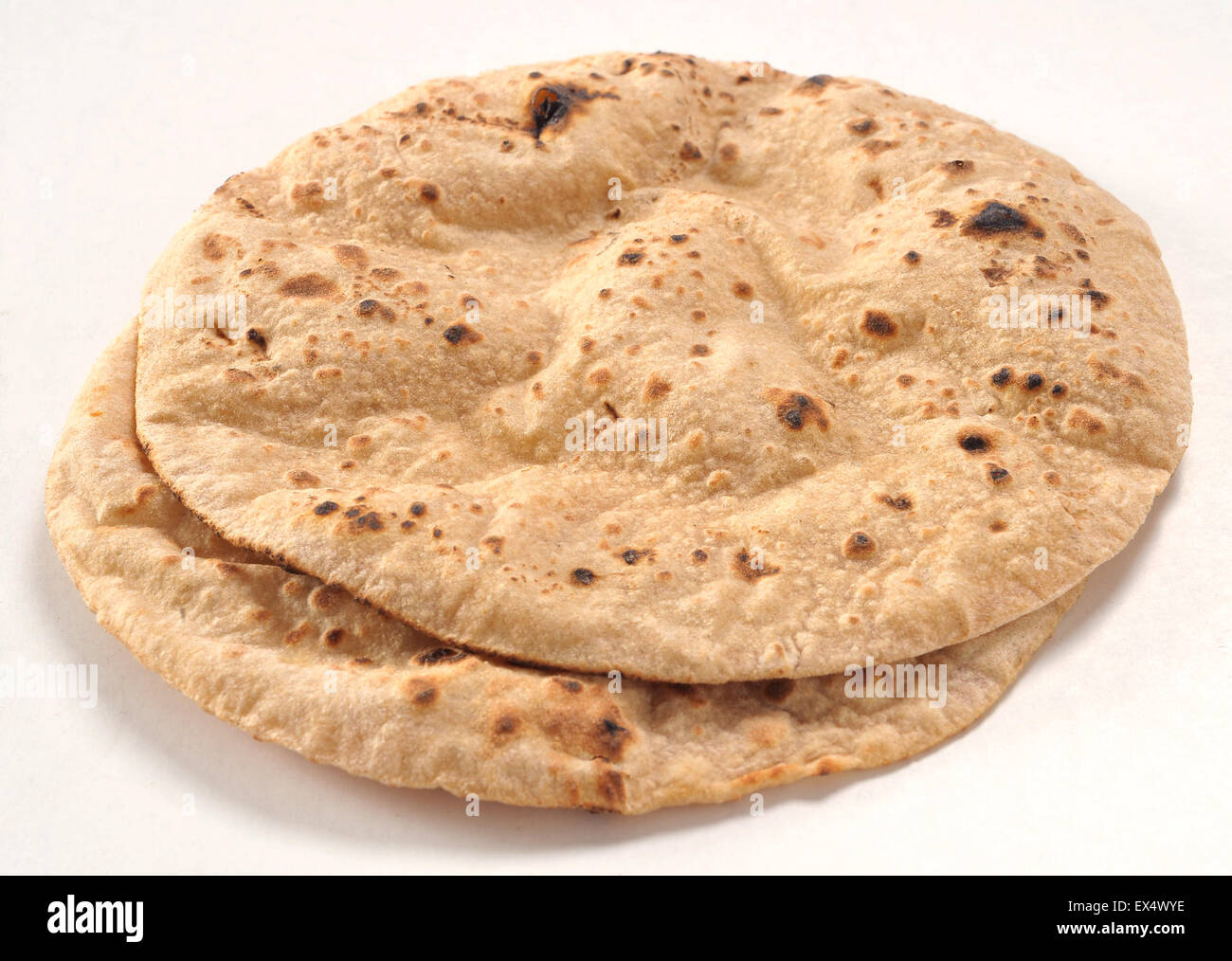Chapati Roti Stock Photo