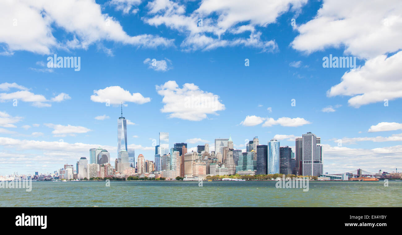 View of Downtown manhattan hi-res stock photography and images - Alamy