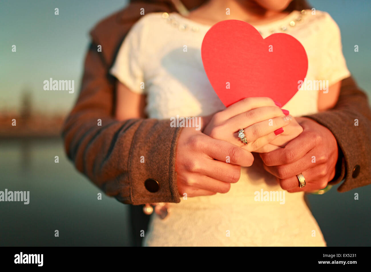 Romantic Love Stock Photo