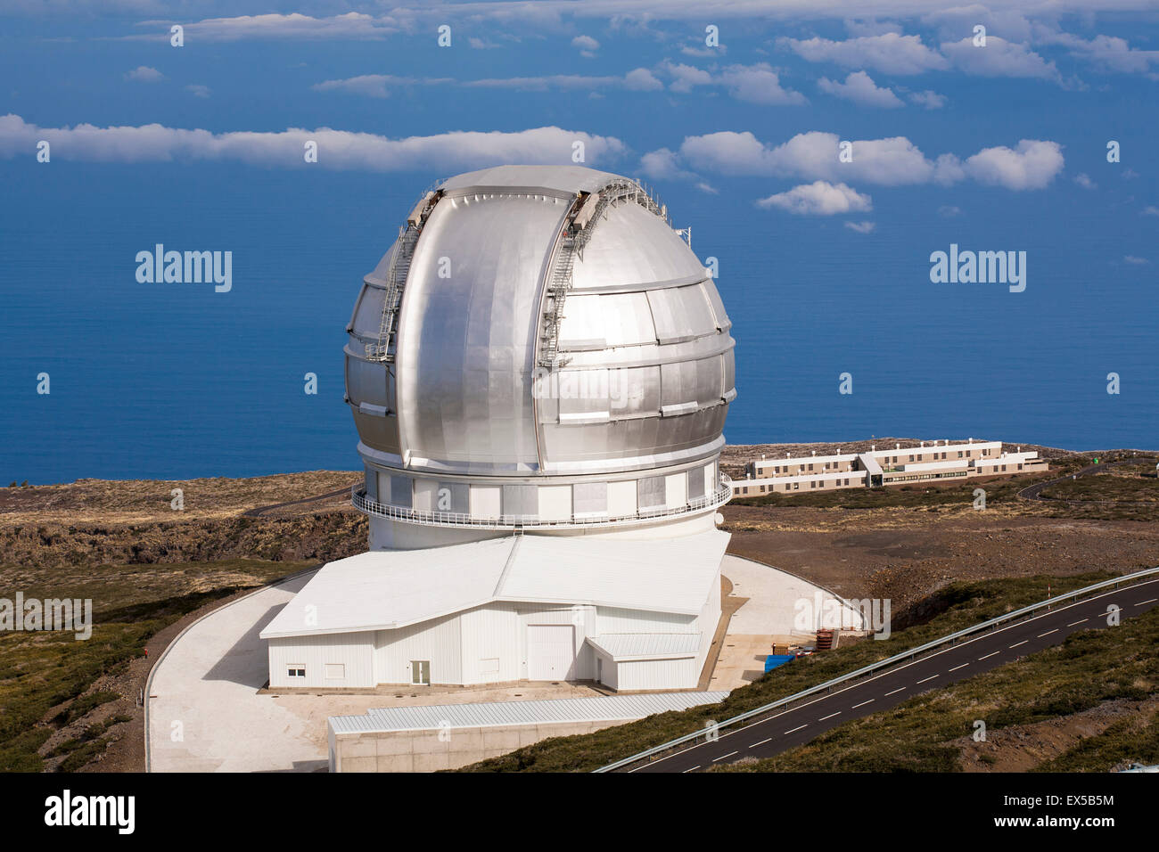 Spain, the Canary Islands, island of La Palma, the Gran Telescopio Canarias, GRANTECAN. Stock Photo