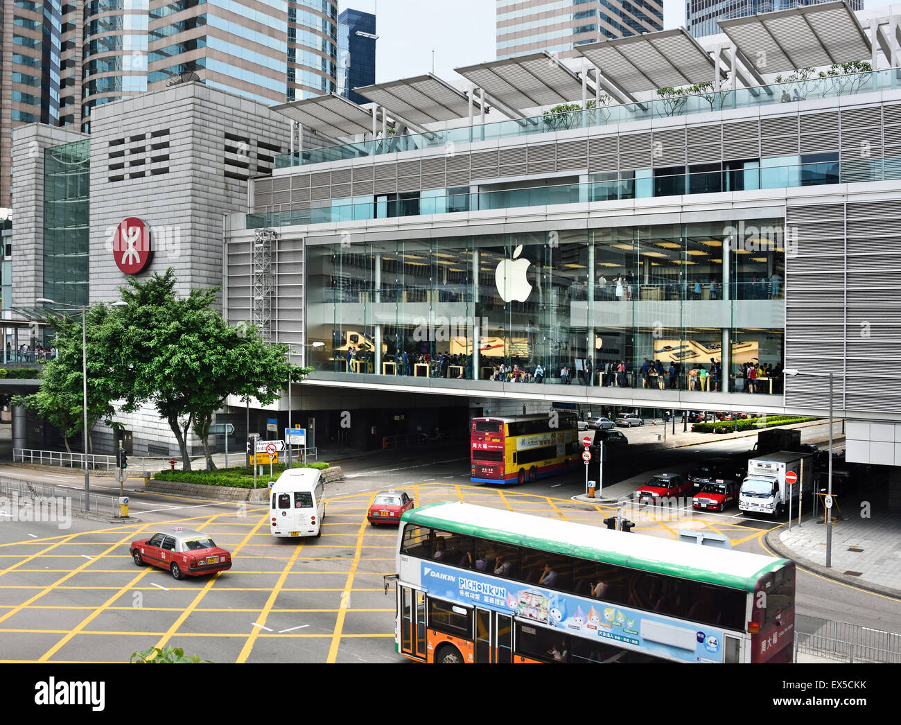 Ifc Mall Apple Store Hong Kong International Finance Centre 8 Finance Street Central China Stock Photo Alamy