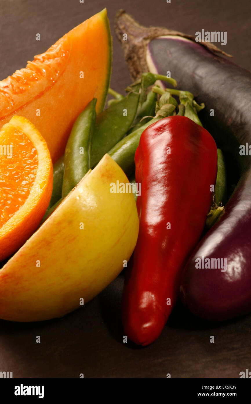 Fruit and Veg Stock Photo - Alamy