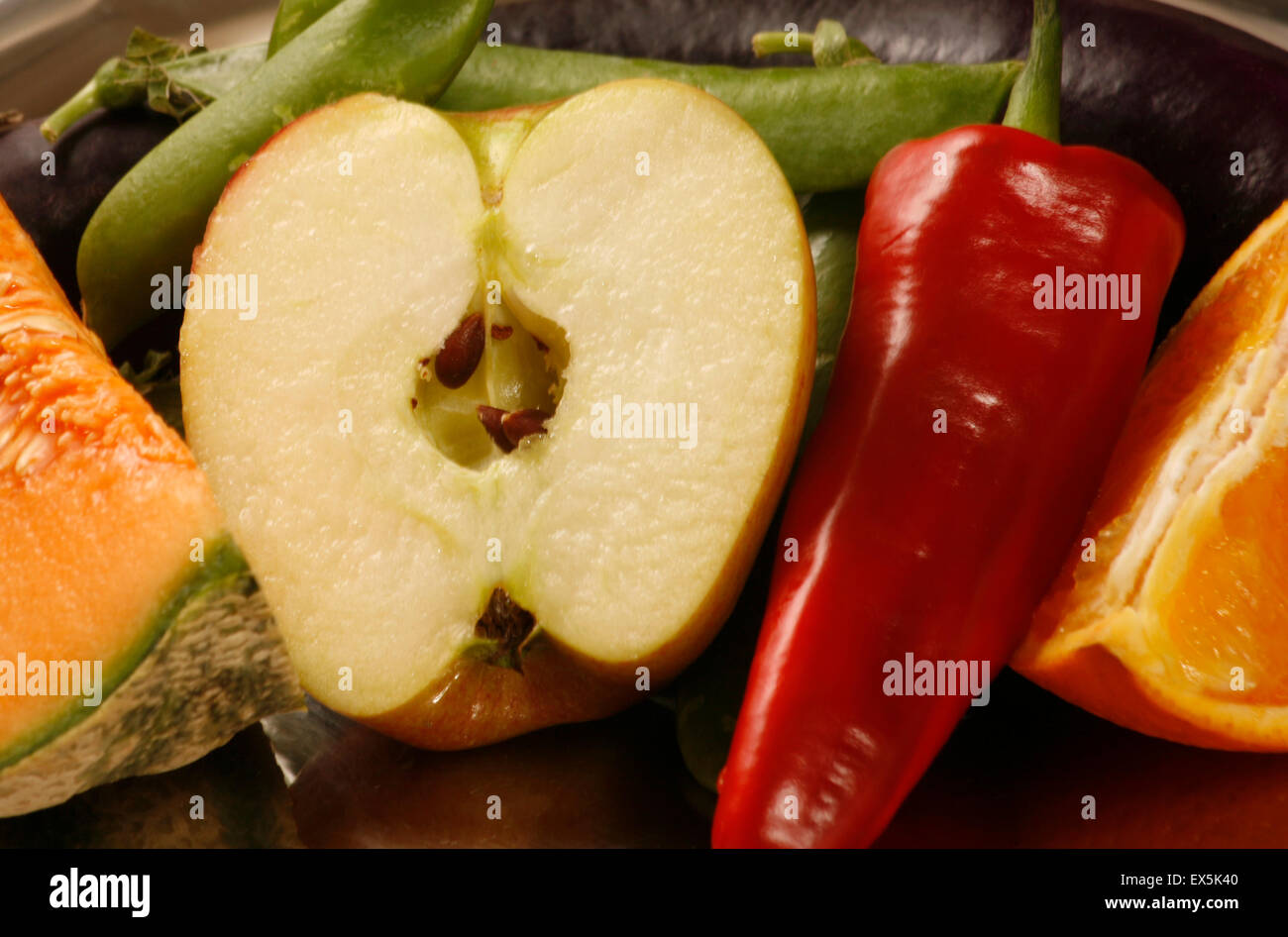 Fruit and Veg Stock Photo