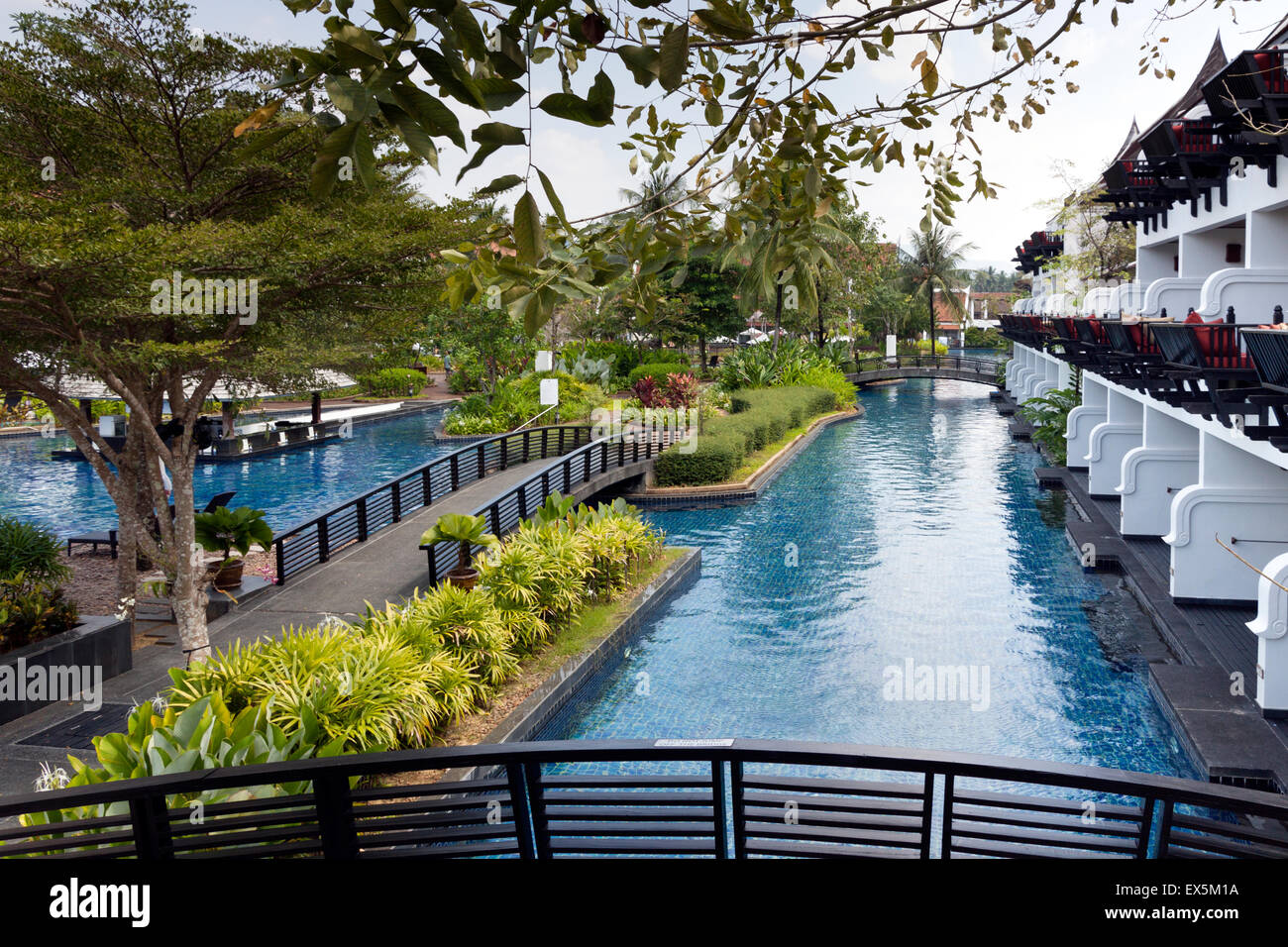 The Marriott Hotel in Khao Lak in Thailand Stock Photo: 84948006 ...