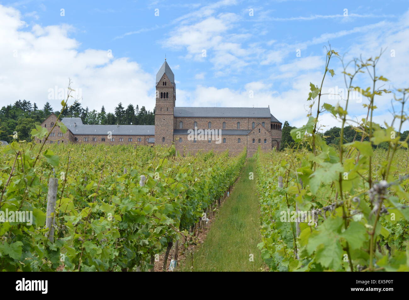 Abbey st hildegard near ruedesheim hires stock photography and images