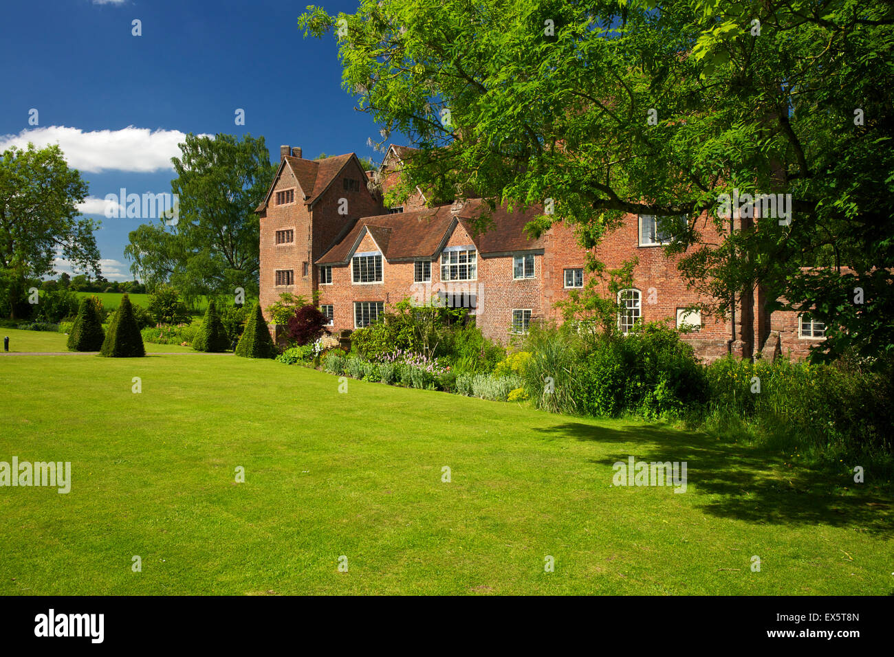 Harvington Hall Harvington Kidderminster Worcestershire England UK ...